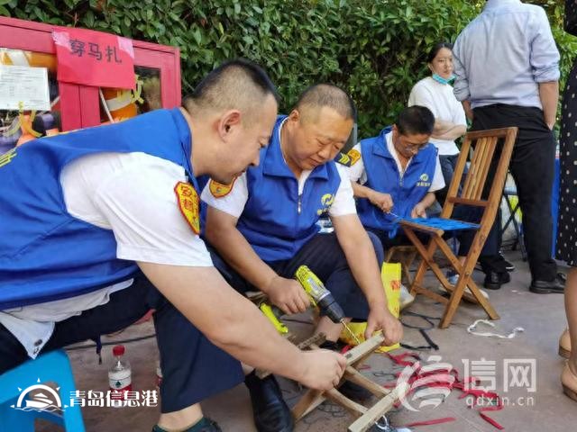 信新相映走進魯信長春社區(qū) 志愿者慢工出細活獲居民歡迎