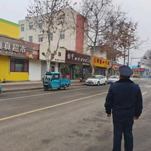 同和執(zhí)法中隊(duì)“建設(shè)美麗城市，巡查市容環(huán)境”
