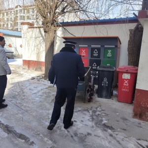 同和執(zhí)法中隊：“推動垃圾分類，共創(chuàng)美好未來”