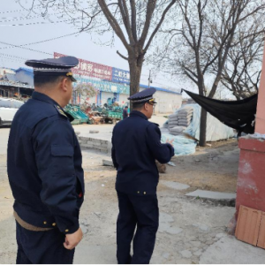 云山中隊(duì)：開展沿街晾曬集中整治行動(dòng)！