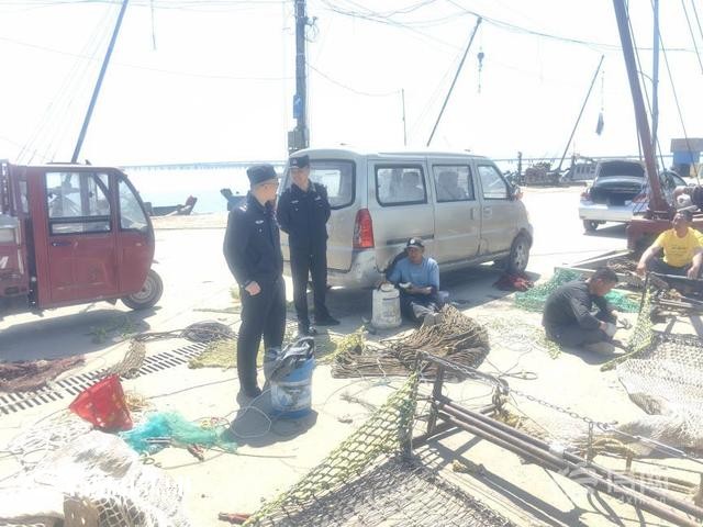 紅島派出所強化漁船民管理 筑牢休漁期沿海安全屏障