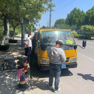 嚴查挖掘道路，保障出行暢通