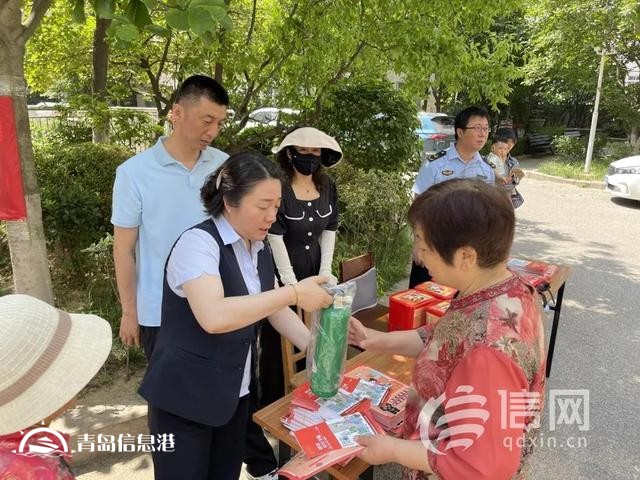 金家?guī)X街道開展“暢通生命通道 保障居住安全”集中宣傳日活動