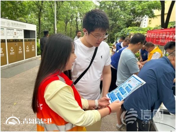 弘揚文明新風尚 金家?guī)X街道持續(xù)宣傳文明禮儀知識