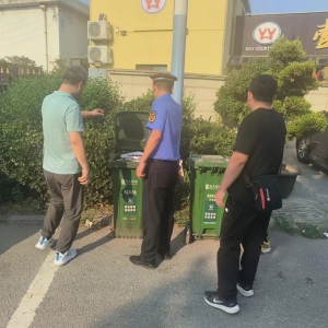“宣傳?執(zhí)法”推動垃圾分類工作有效落實