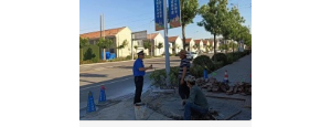 李園街道綜合行政執(zhí)法中隊(duì)雙管齊下，加大市政道路整治