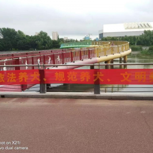 平度市鳳臺(tái)街道執(zhí)法中隊(duì)積極推進(jìn)文明養(yǎng)犬宣傳活動(dòng)