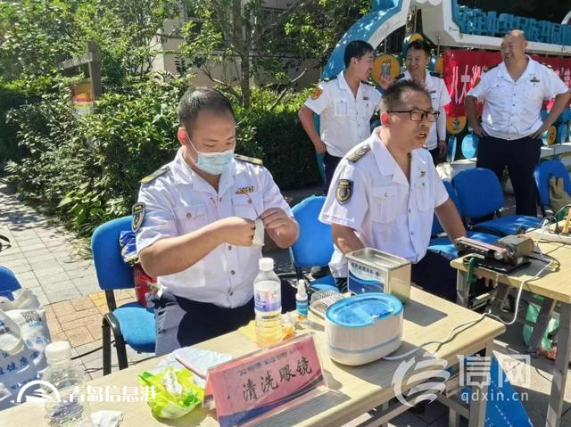 信新相映走進八大湖街道 家電維修服務供不應求