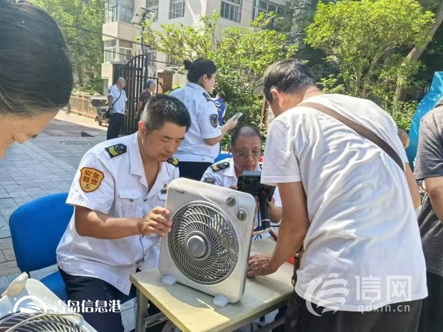 信新相映走進八大湖街道 家電維修服務供不應求