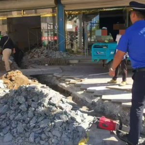 “以案釋法”—擅自挖掘城市道路，執(zhí)法人員快速查處