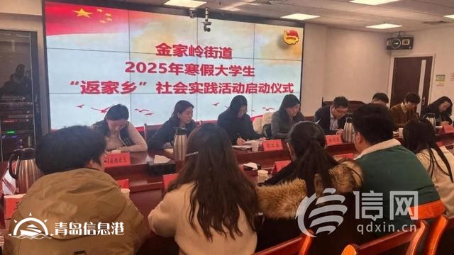 金家?guī)X街道開展2025年“青鳥計劃”寒假大學生“返家鄉(xiāng)”社會實踐活動