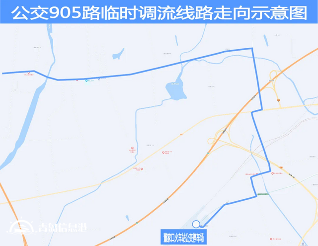 受施工影響 15日起青島這兩條公交臨時(shí)調(diào)整線路走向
