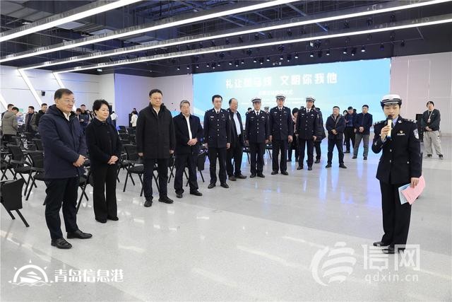 青島市“禮讓斑馬線 文明你我他”主題活動啟動