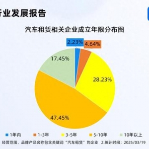 汽車消費被納入消費振興行動方案 汽車租賃企業(yè)多成立5-10年