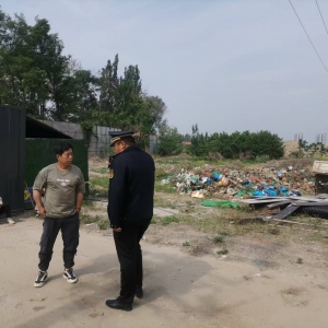 李園街道綜合行政執(zhí)法中隊(duì)：專項(xiàng)整治建筑垃圾 守護(hù)城市宜居環(huán)境 ...
