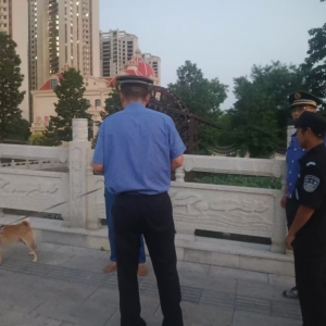 同和中隊：牽繩那點事，藏著社區(qū)的溫度