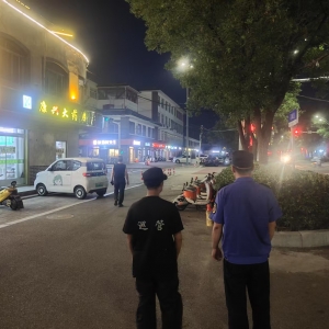 同和中隊(duì)：“信用+執(zhí)法”夜巡除噪， 守護(hù)靜美時光